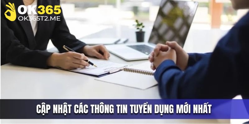 Các vị trí nổi vật tại tuyển dụng ok365