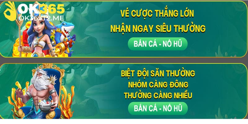 Biệt đội săn thưởng dành cho nhóm từ 3 thành viên cùng tham gia trở lên